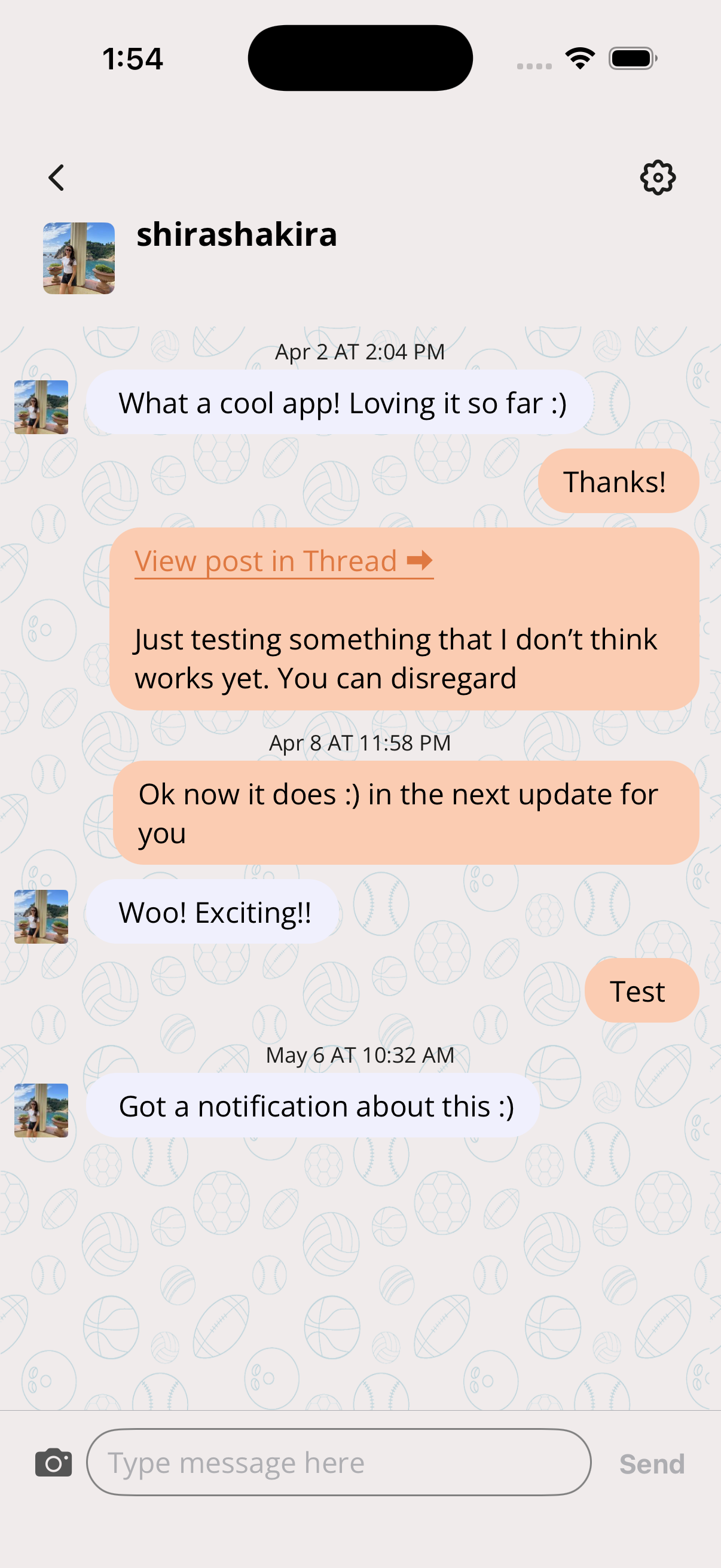 Direct messaging in XenForo native mobile app